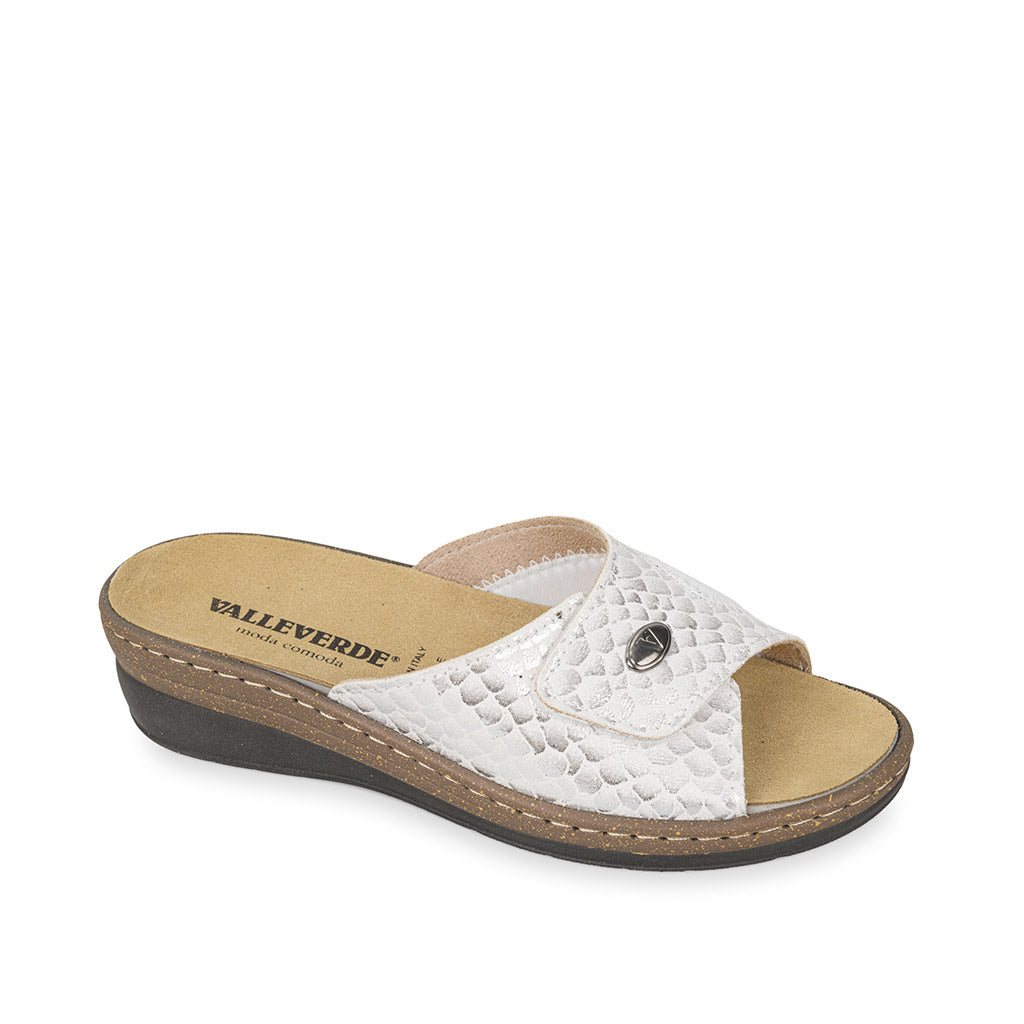 Valleverde Ciabatte Basse da Donna – Bianco