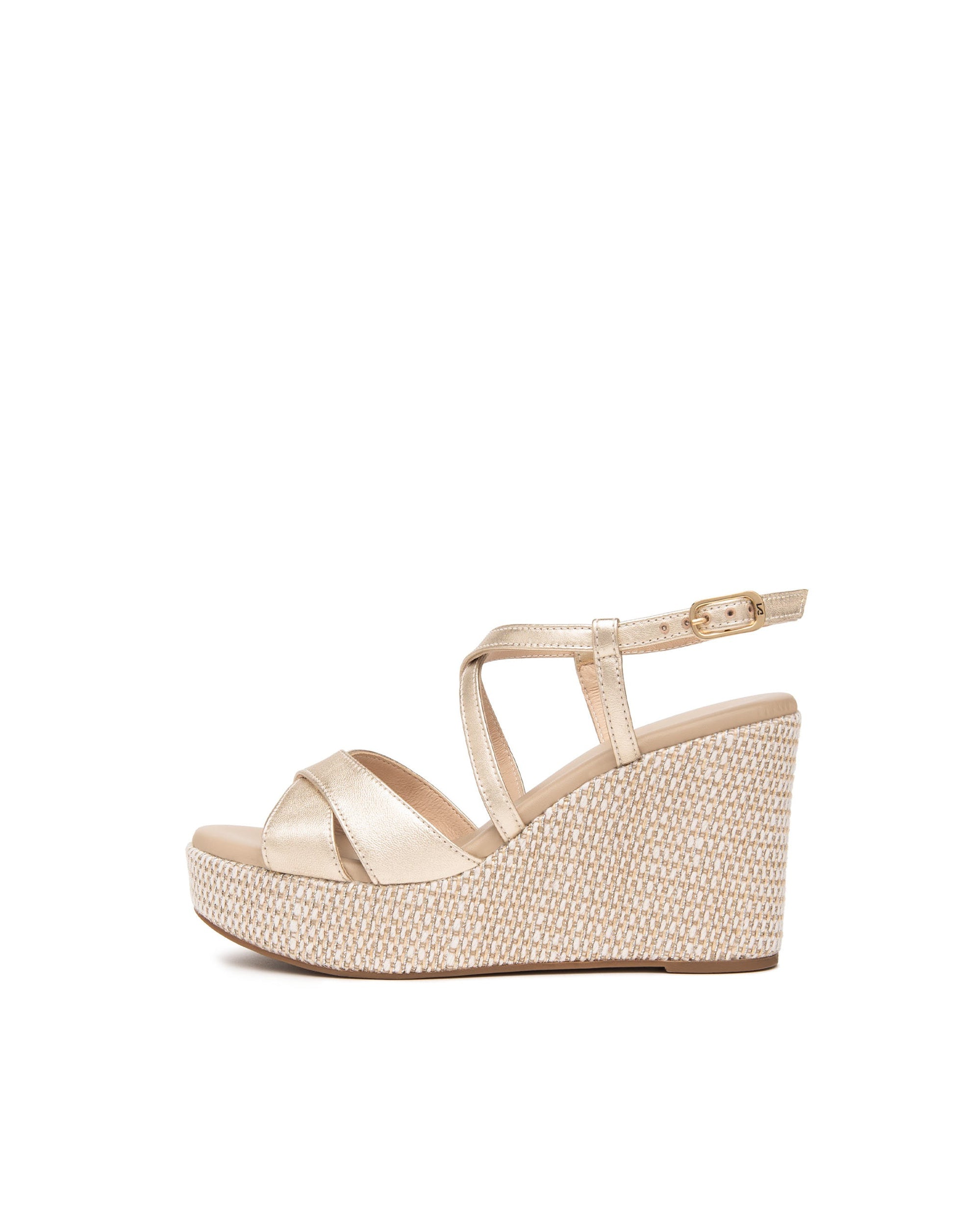 Nero Giardini Sandali con Zeppa da Donna – Multicolor - E513571D 418