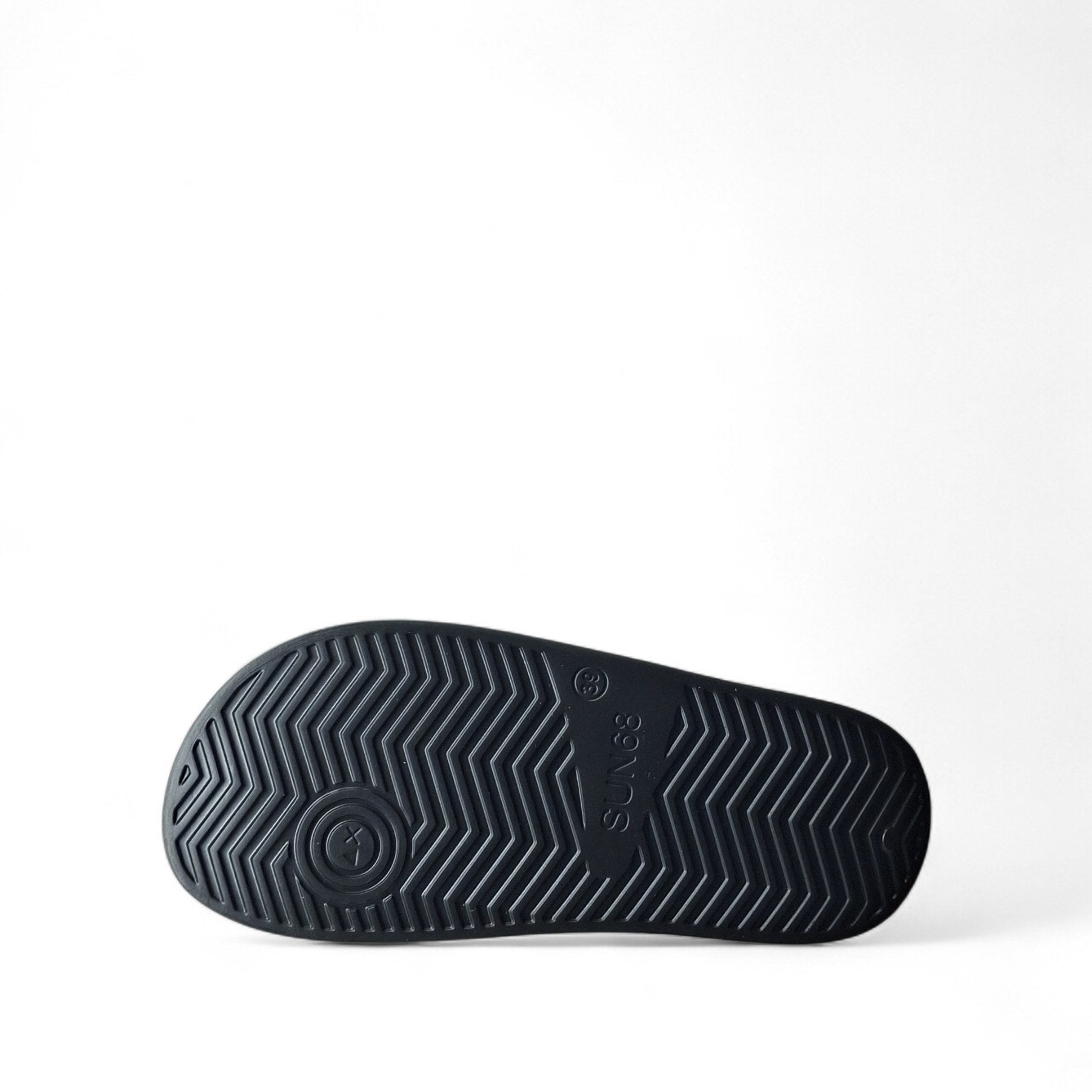 Sun68 Slippers Logo Ciabatte Basse da Donna – Nero - BX36210 NERO
