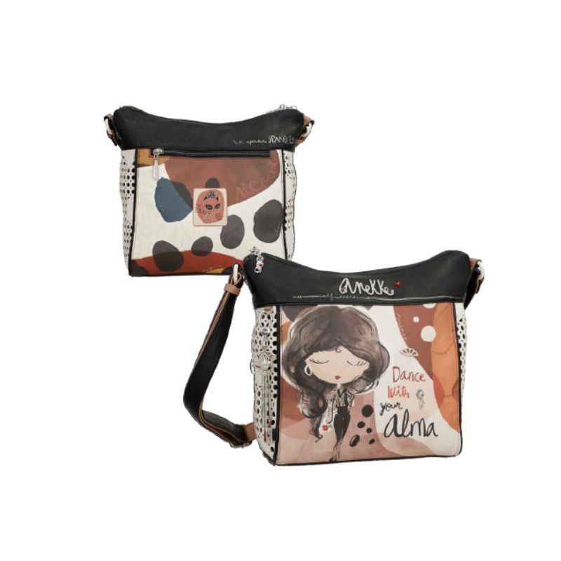 Anekke Shopping Strutturate Bolso Bandolera da Donna – Multicolor