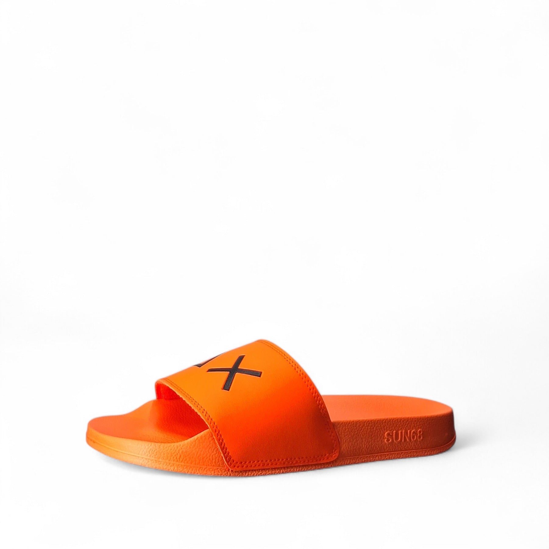 Sun68 Slippers Logo Ciabatte In Gomma da Uomo – BX36110 ARANCIO