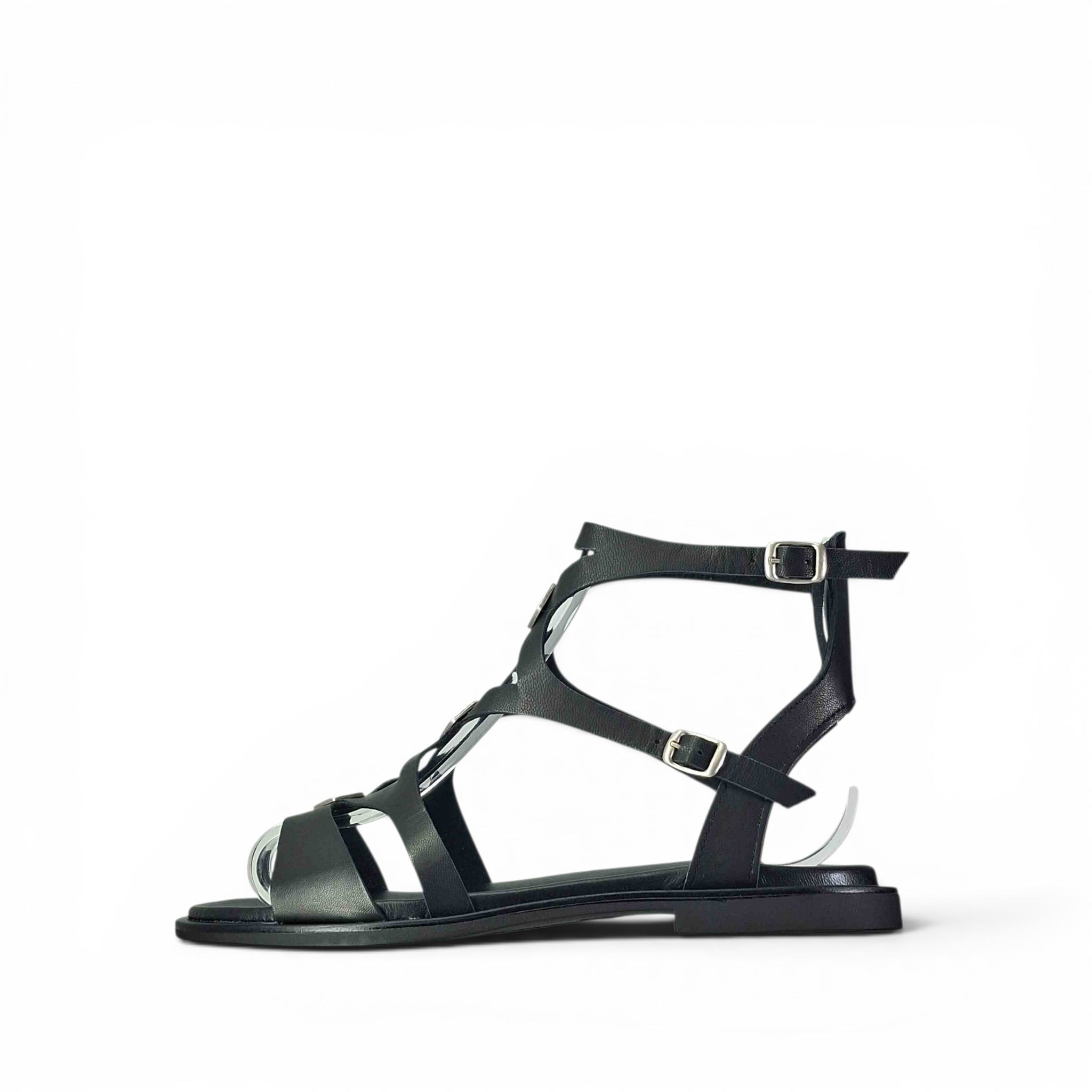 Kammi Sole Sandali Bassi da Donna – PL424 NERO