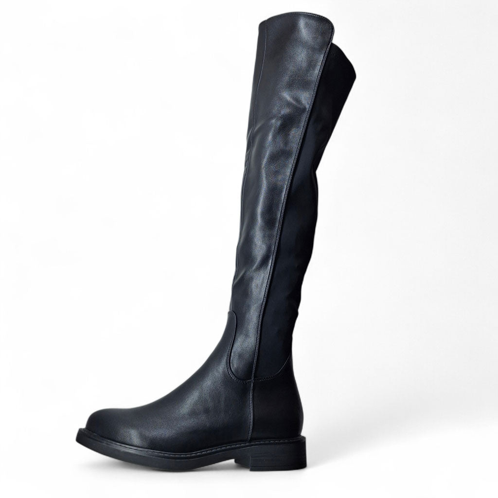 Galia Stivali senza Tacco da Donna – Nero