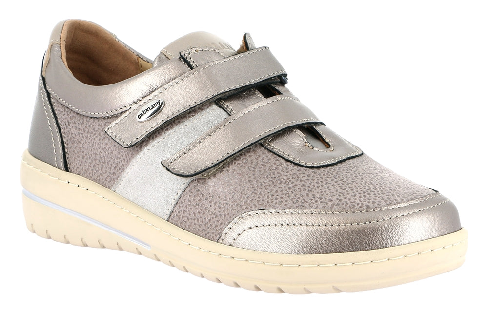 Grunland Scarpe Basse Senza Stringhe Sc da Donna – Grigio