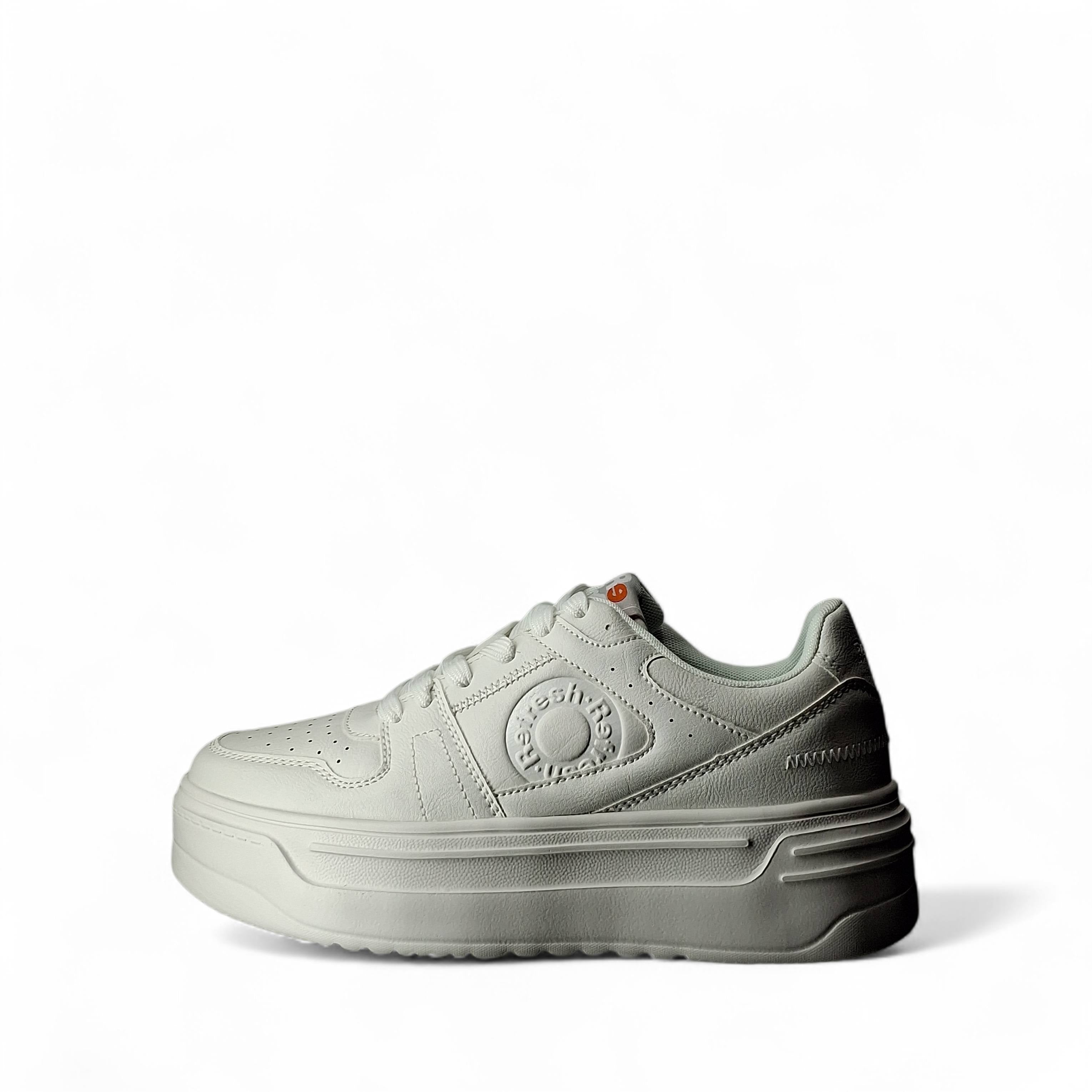Refresh Sneakers Basse Ricca da Donna – Bianco