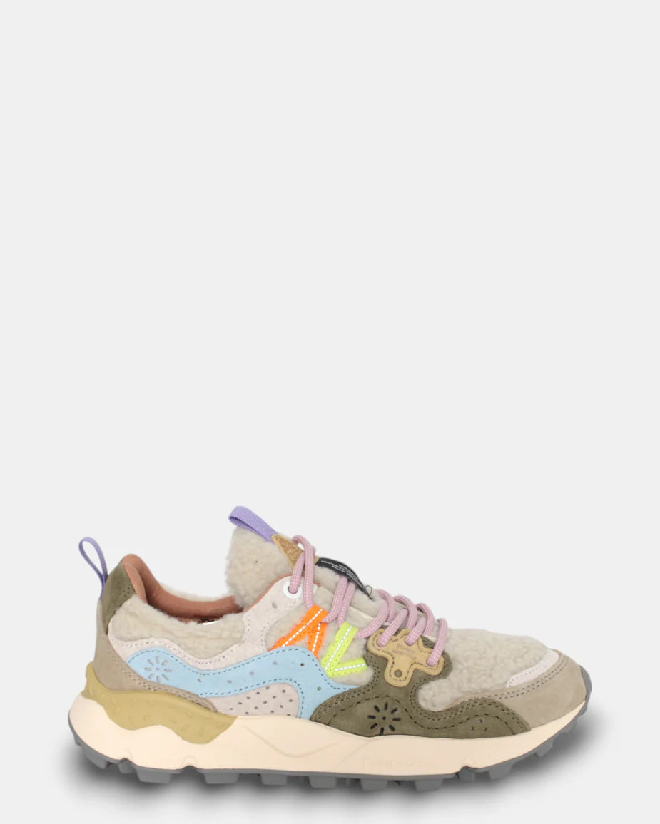 Flower Mountain Sneakers Basse Yamano da Donna – Verde