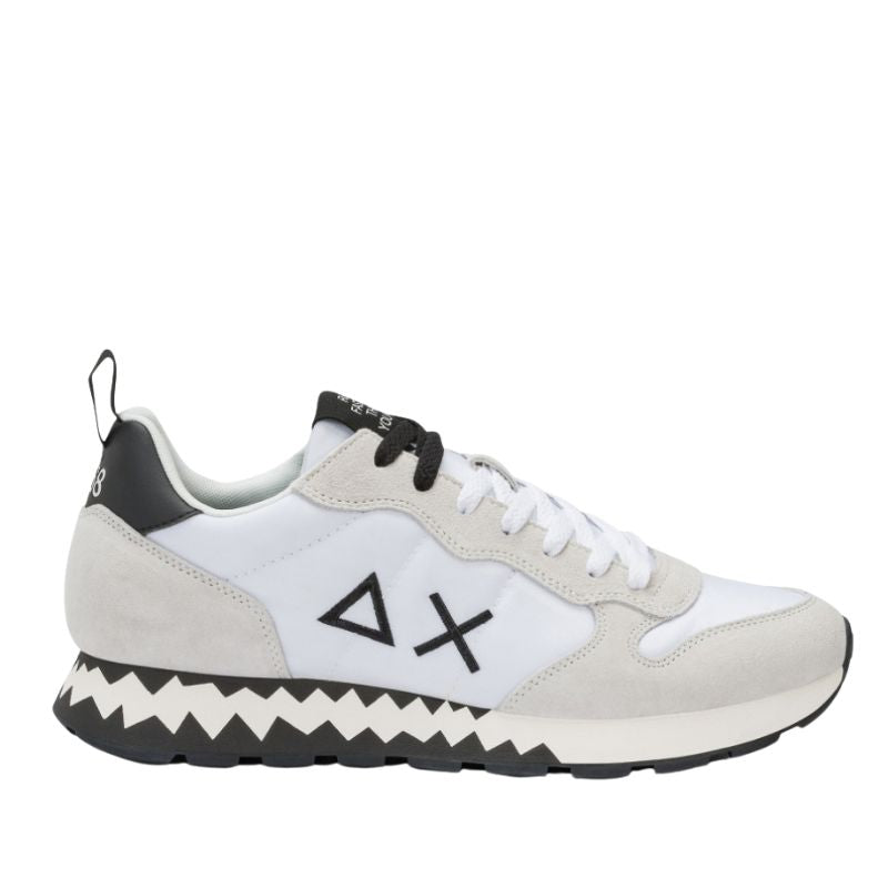 Sun68 Sneakers Basse Tom Snake da Uomo – Bianco