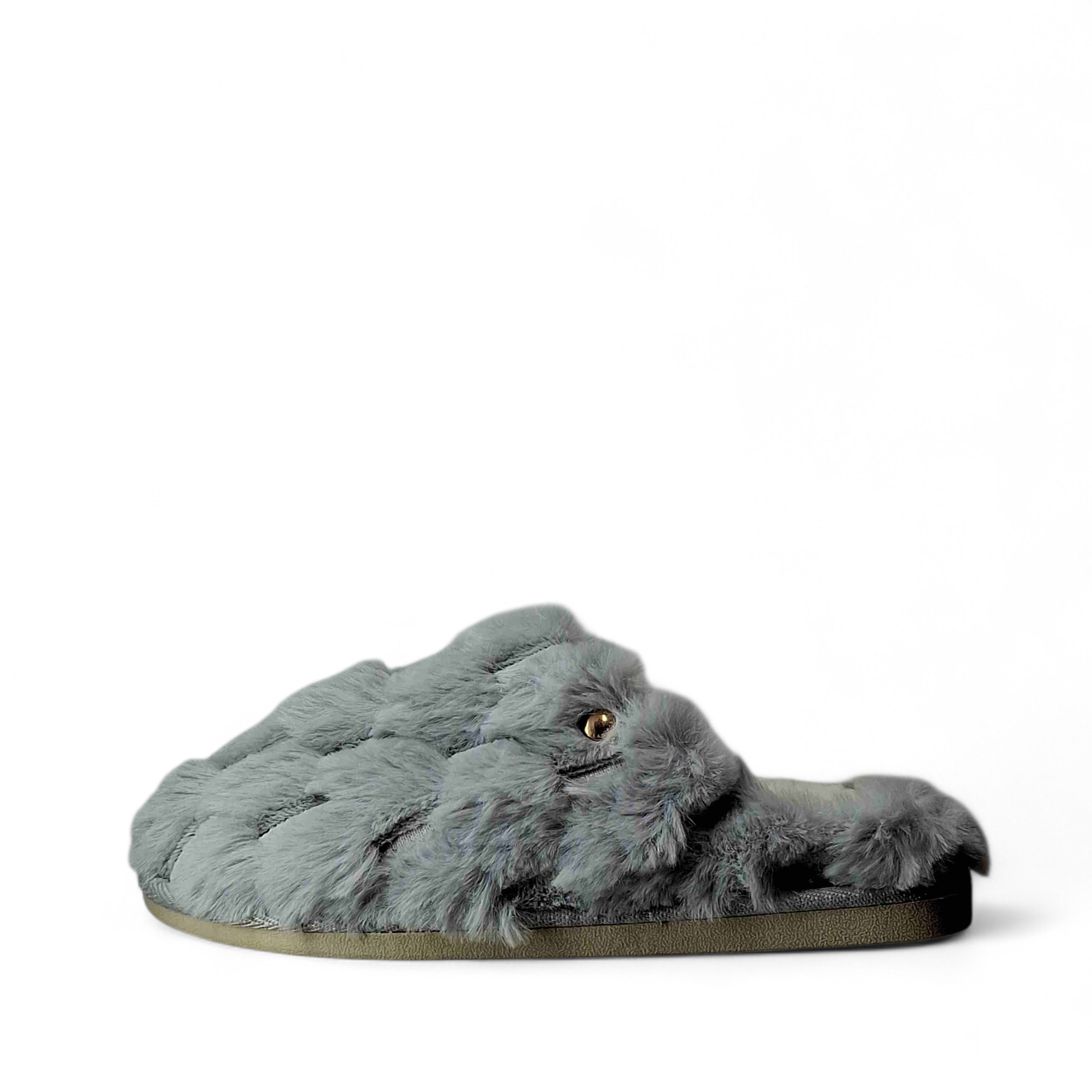 Grunland Pantofole Chiuse Ci da Donna – Grigio