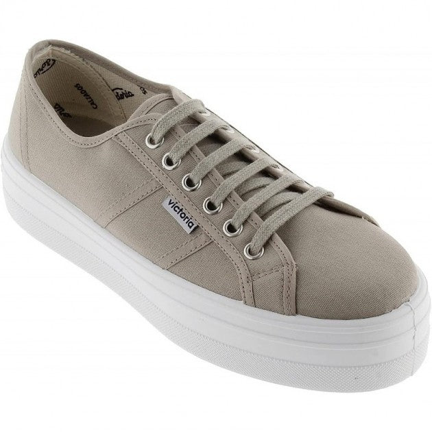 Victoria Sneakers Basse da Donna – Beige