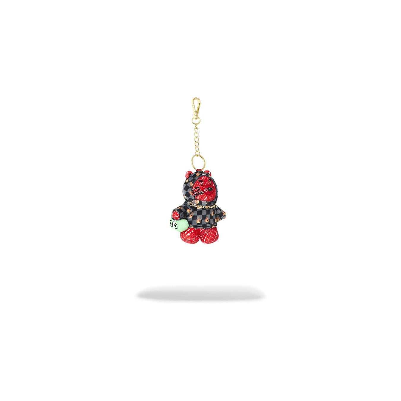 Sprayground Diablo scribble bear keychain . da Uomo – 910K9601NSZ