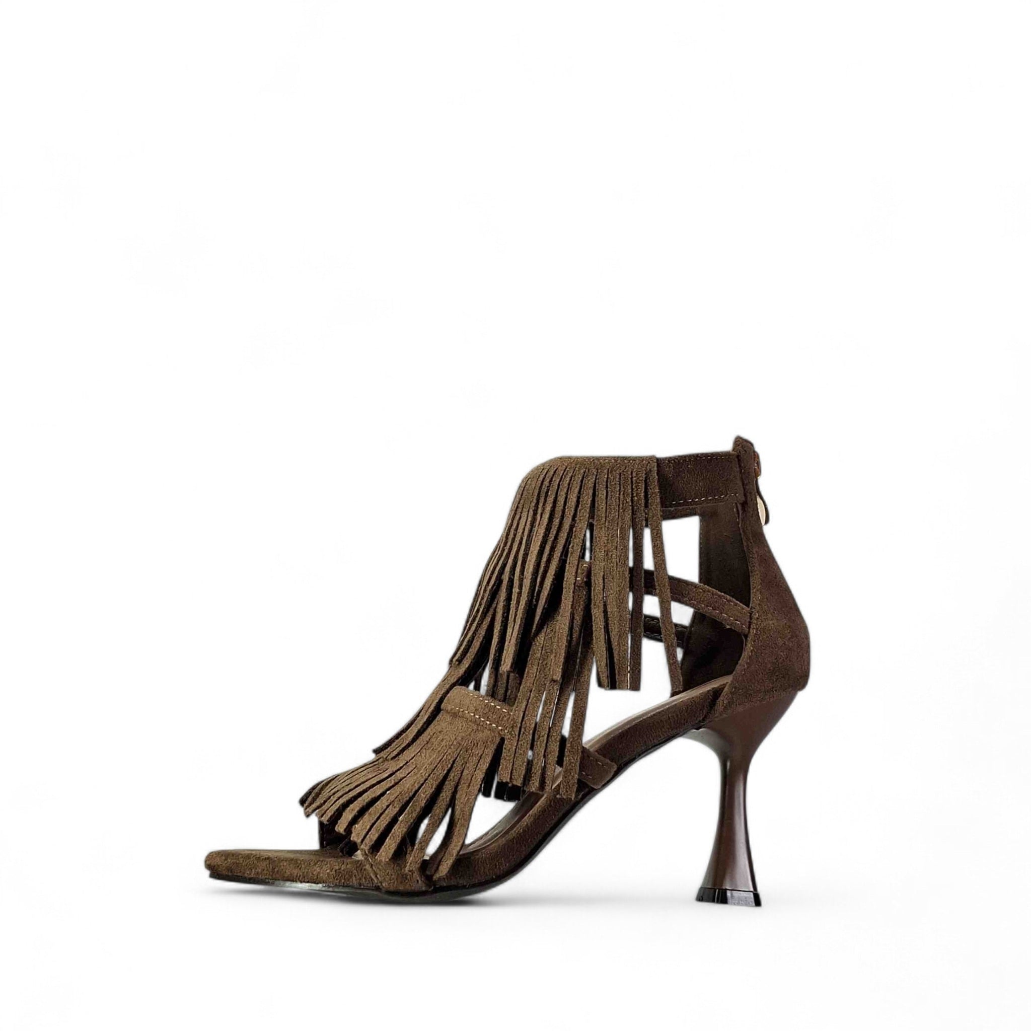 Kammi Kanie Sandali con Tacco da Donna – Testa di Moro - 2592+2