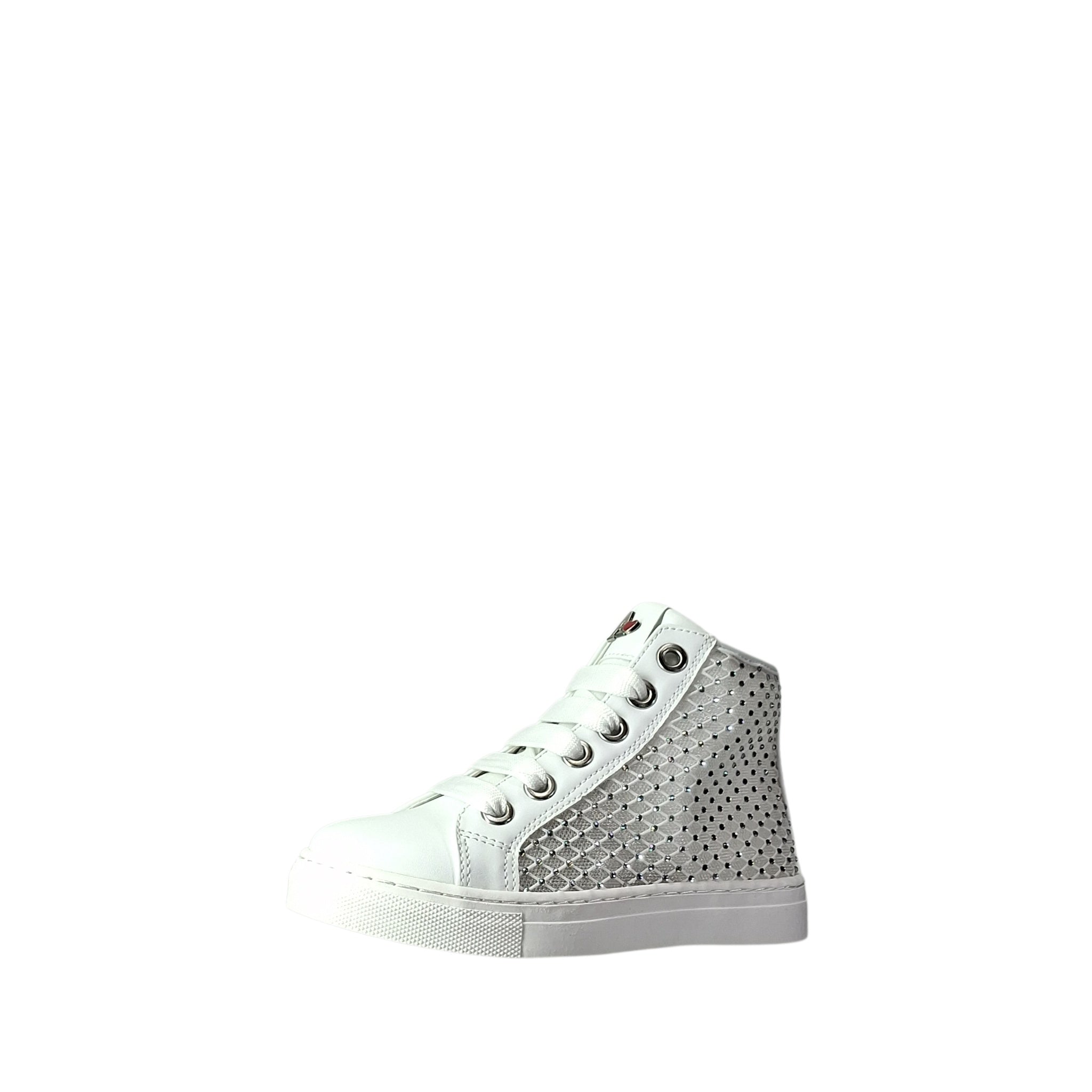 Asso Butter Y Scarpe Casual Alte da Bambina – Bianco - AG-17805