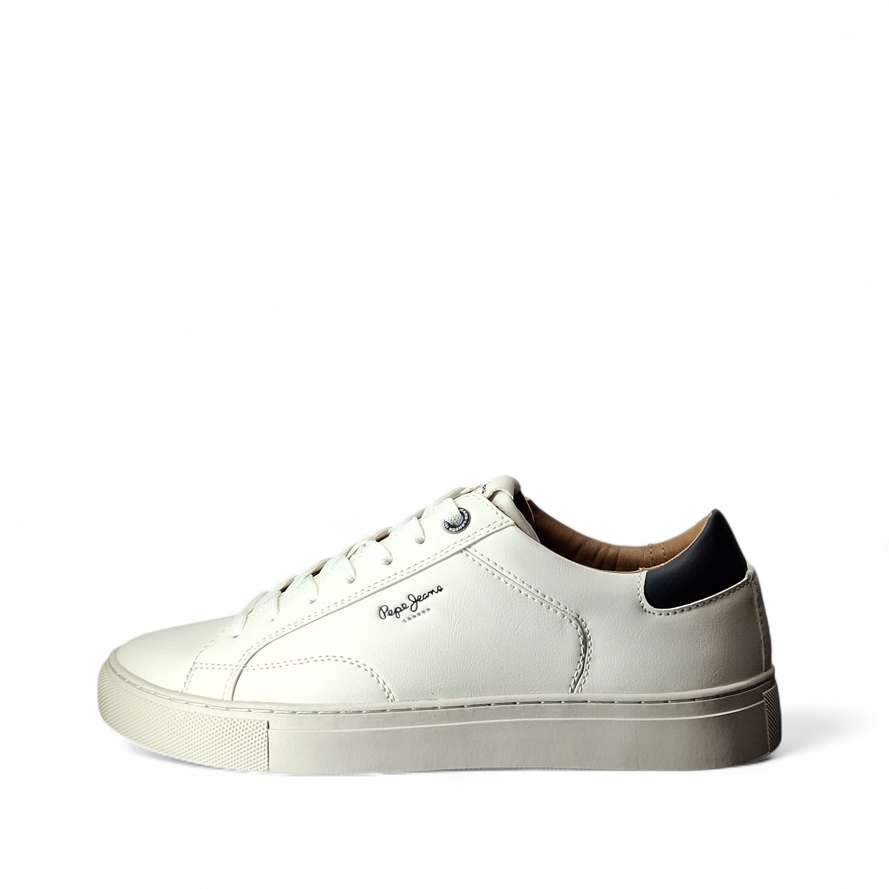 Pepe Jeans Sneakers Basse Pms da Uomo – Bianco