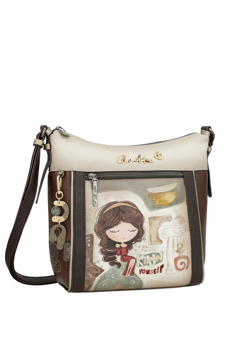 Anekke Bolso Bandolera . da Donna – Marrone - 42703-007