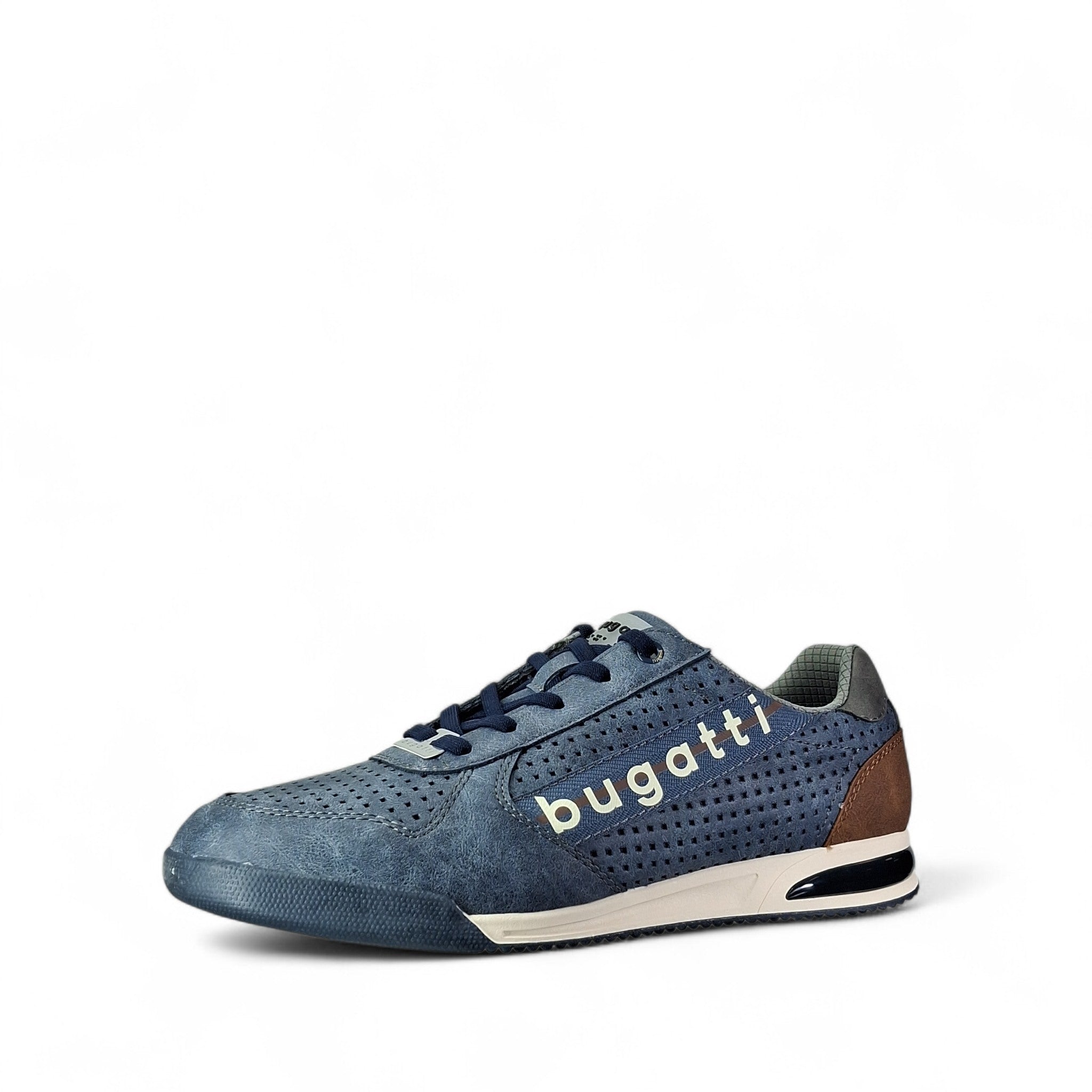 Bugatti Shoes Synthetic Scarpe Basse Stringate da Uomo – Blu - 321A38015000