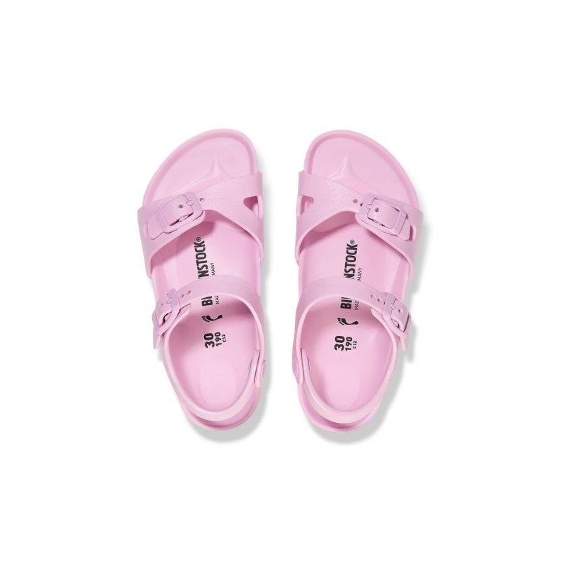 Birkenstock Ciabatte in Gomma Rio da Bambina – Rosso