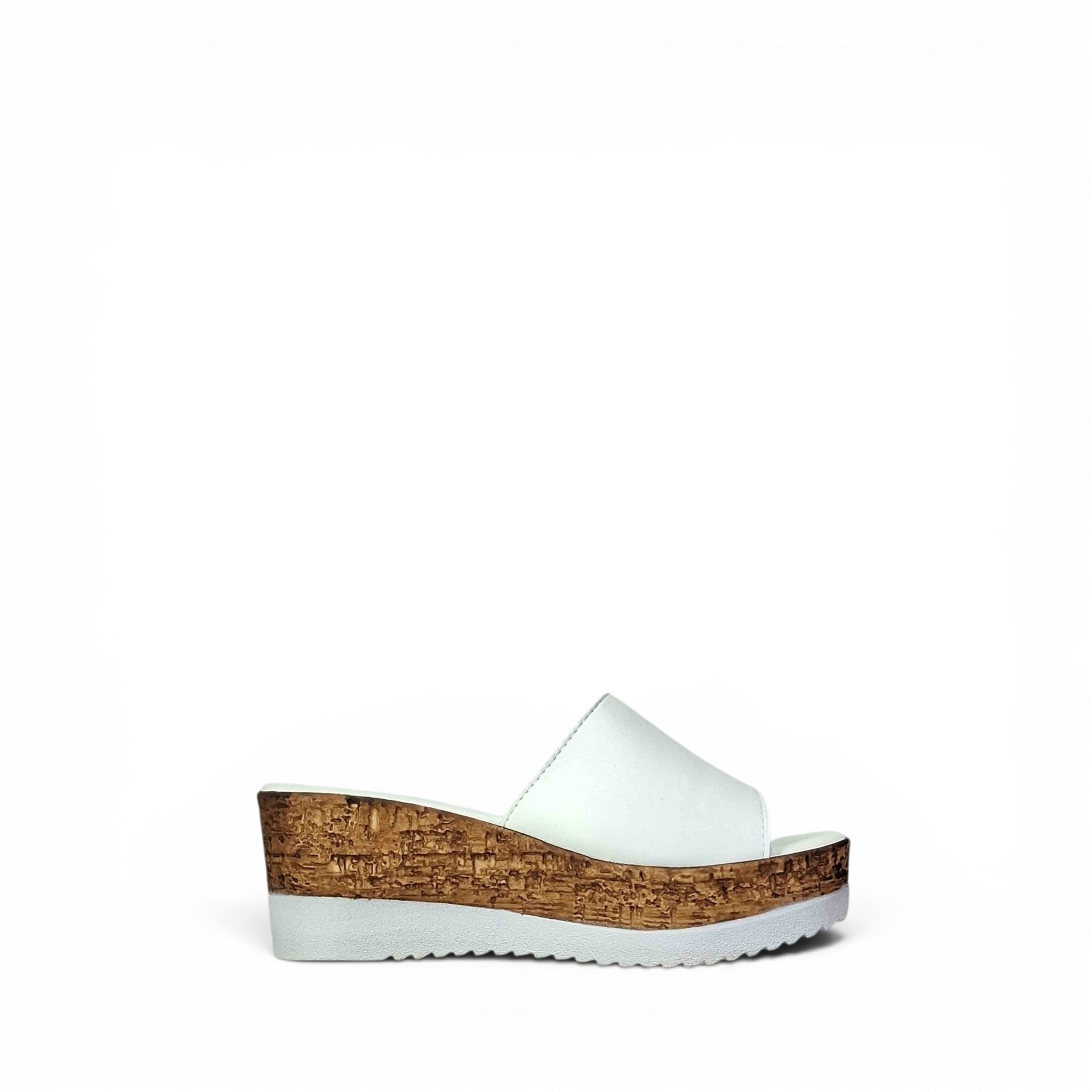 Pierago Michela Sandali Con Zeppa da Donna – 2331 BIANCO