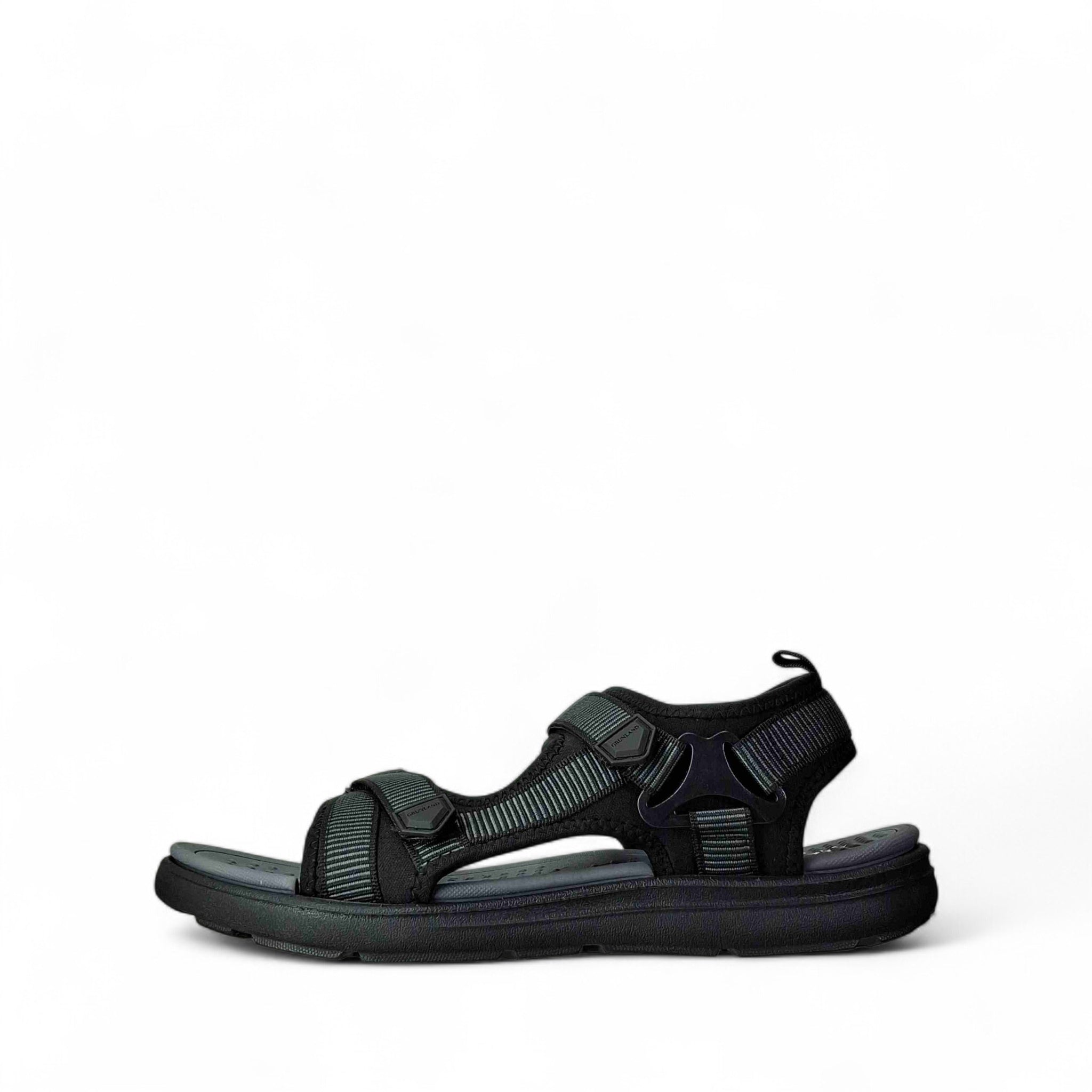 Grunland Meek Sandali Bassi da Uomo – Nero - SA0240M4MEEK