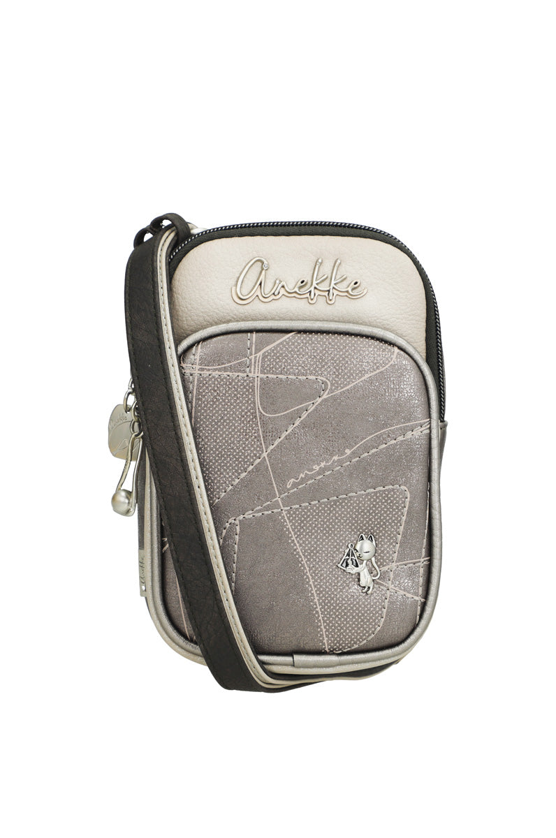 Anekke Mini Bolso Bandolera . da Donna – Grigio - 42813-907