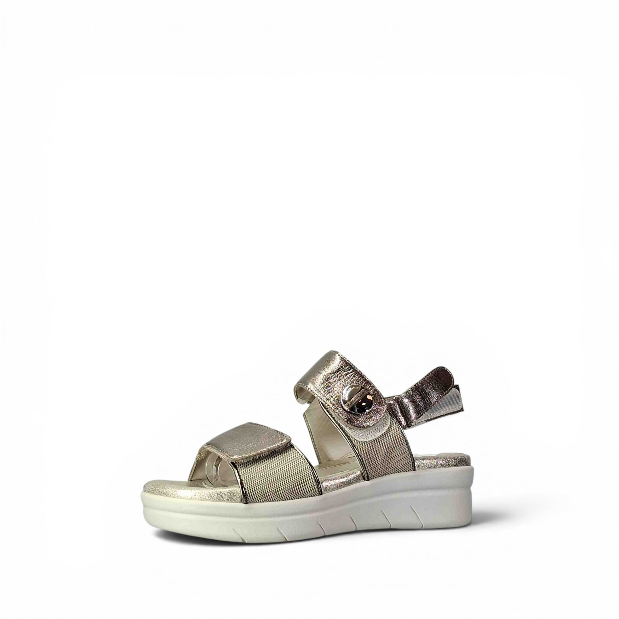 Stonefly Aqua Iii 12 Laminated Sandali Con Zeppa da Donna – 217547