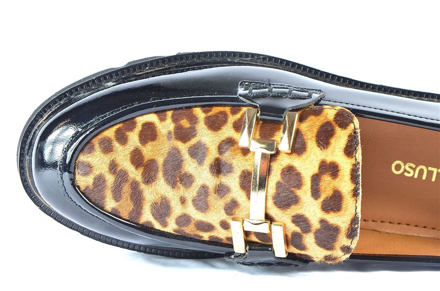 Melluso Scarpe Basse Senza Stringhe da Donna – Nero