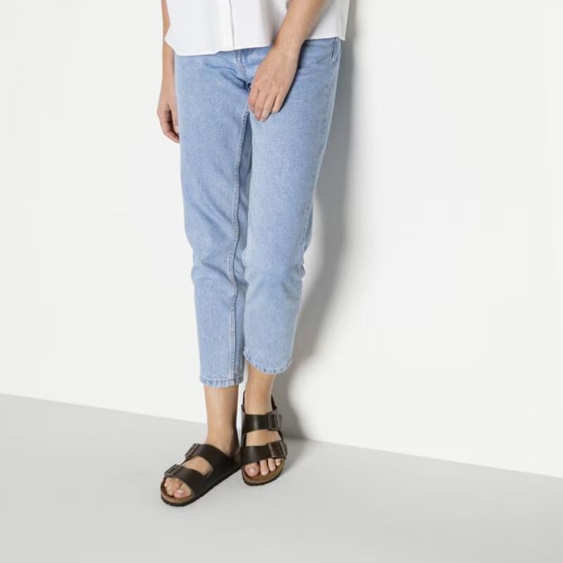 Birkenstock Ciabatte Basse Arizona da Donna – Marrone