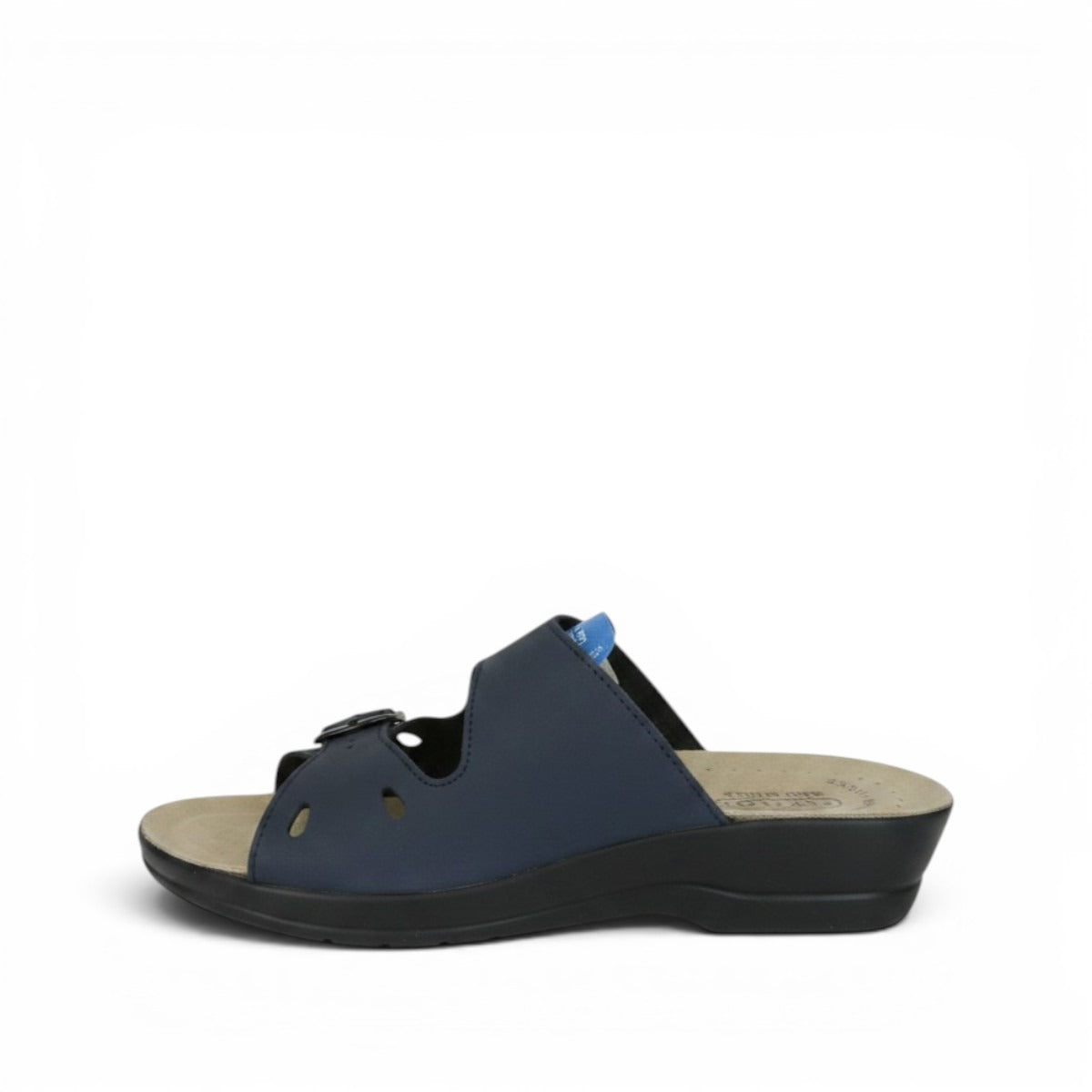 Flyflot Samuel Ciabatte con zeppa da Uomo – 63008NE BLU