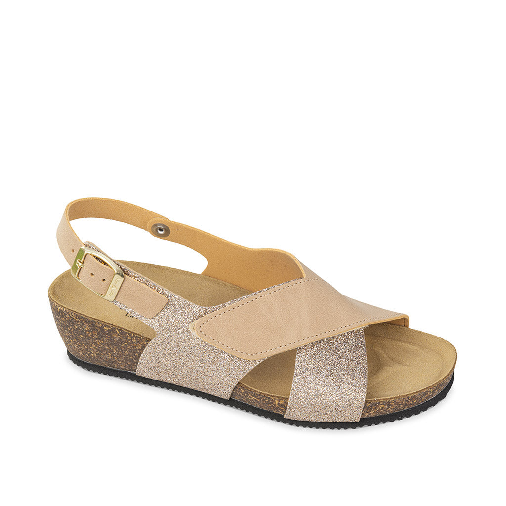 Valleverde Sandali con Zeppa Vg da Donna – Multicolor