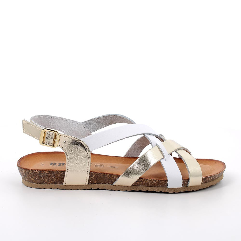 Igi&Co Sandali Bassi da Donna – Argento