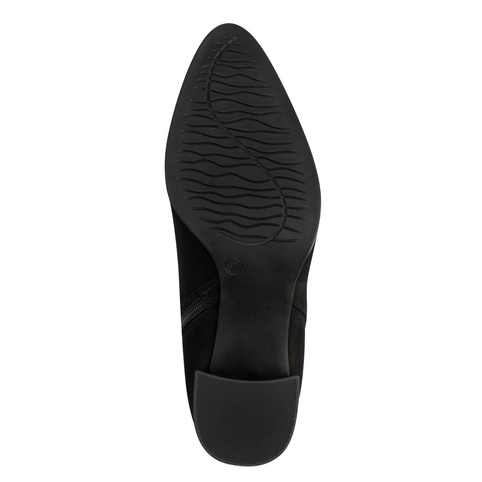 Marco Tozzi Stivaletti Tondi con Tacco da Donna – Nero - 2-25095-41-001