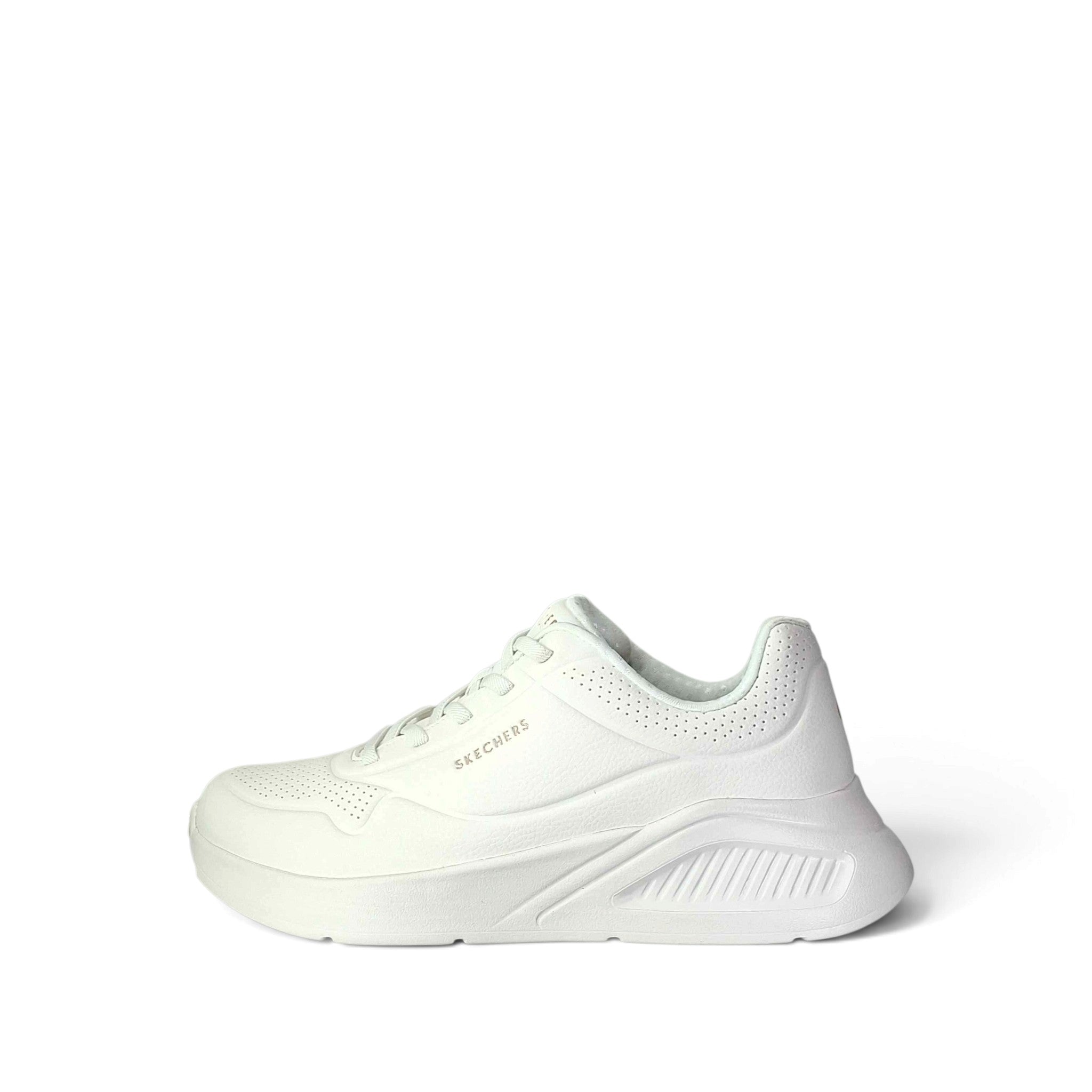 Skechers Uno lite Sportive casual stringate da Donna – 177289 WHT