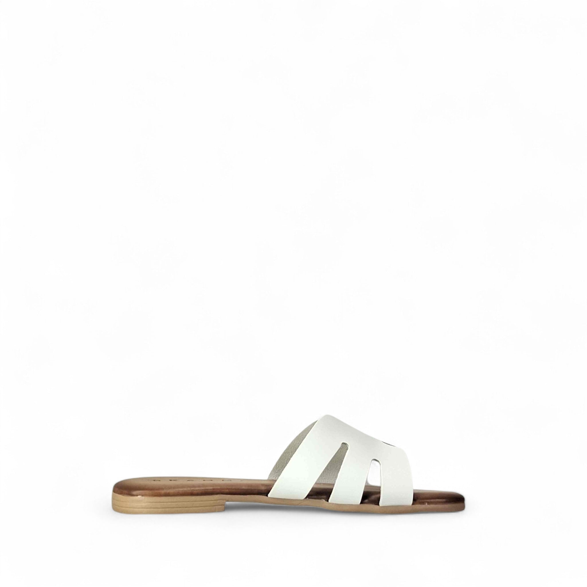 Kammi Ciabatta h Sandali ciabatta da Donna – MM5102 BIANCO