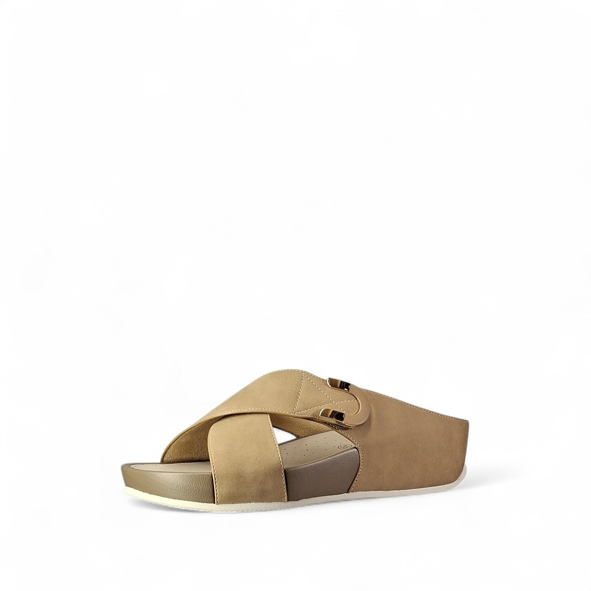 Grunland Dira Ciabatte con Zeppa da Donna – Cuoio - CI3116C9DIRA