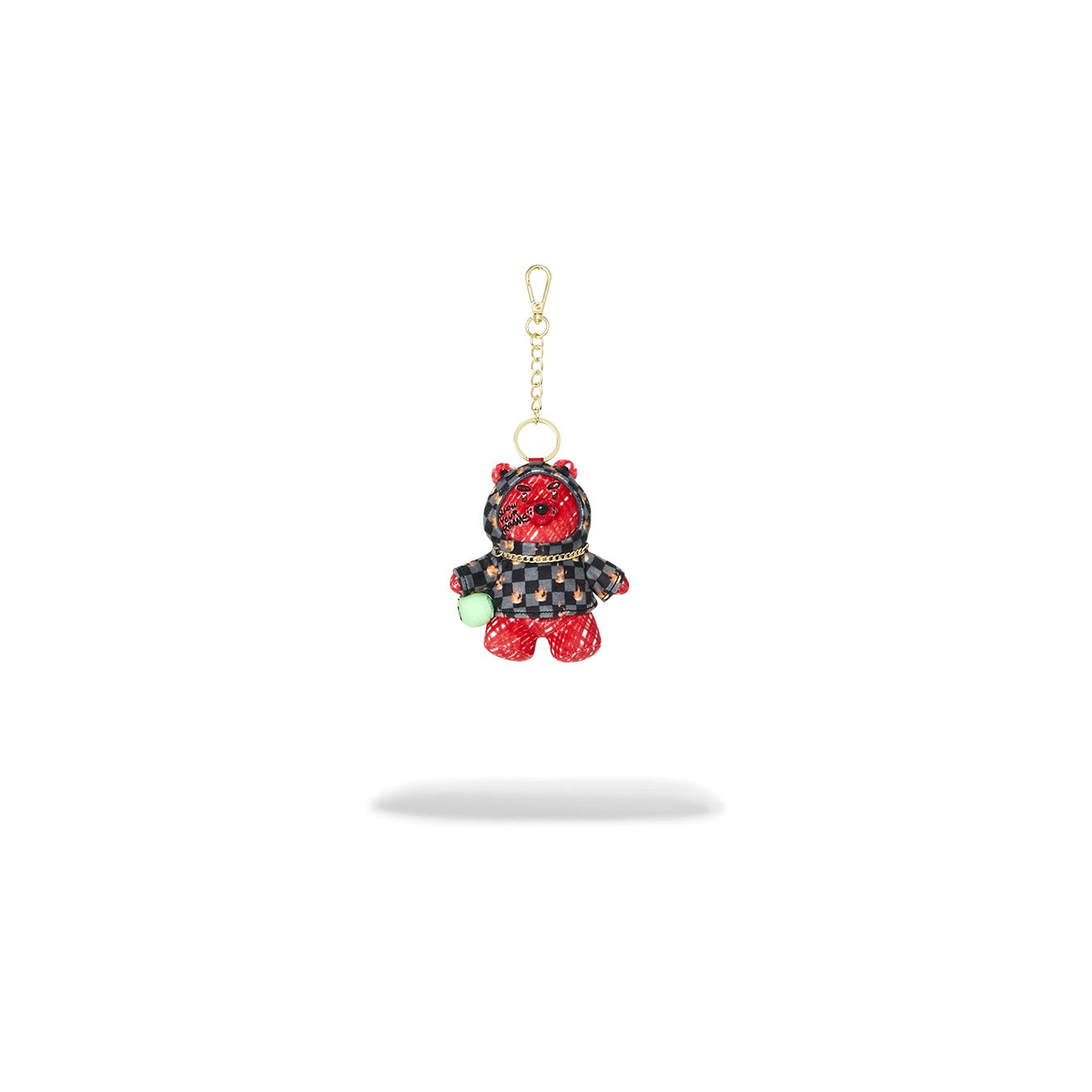 Sprayground Diablo scribble bear keychain . da Uomo – 910K9601NSZ