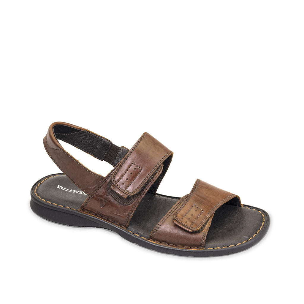 Valleverde Sandali Aperti da Uomo – Marrone