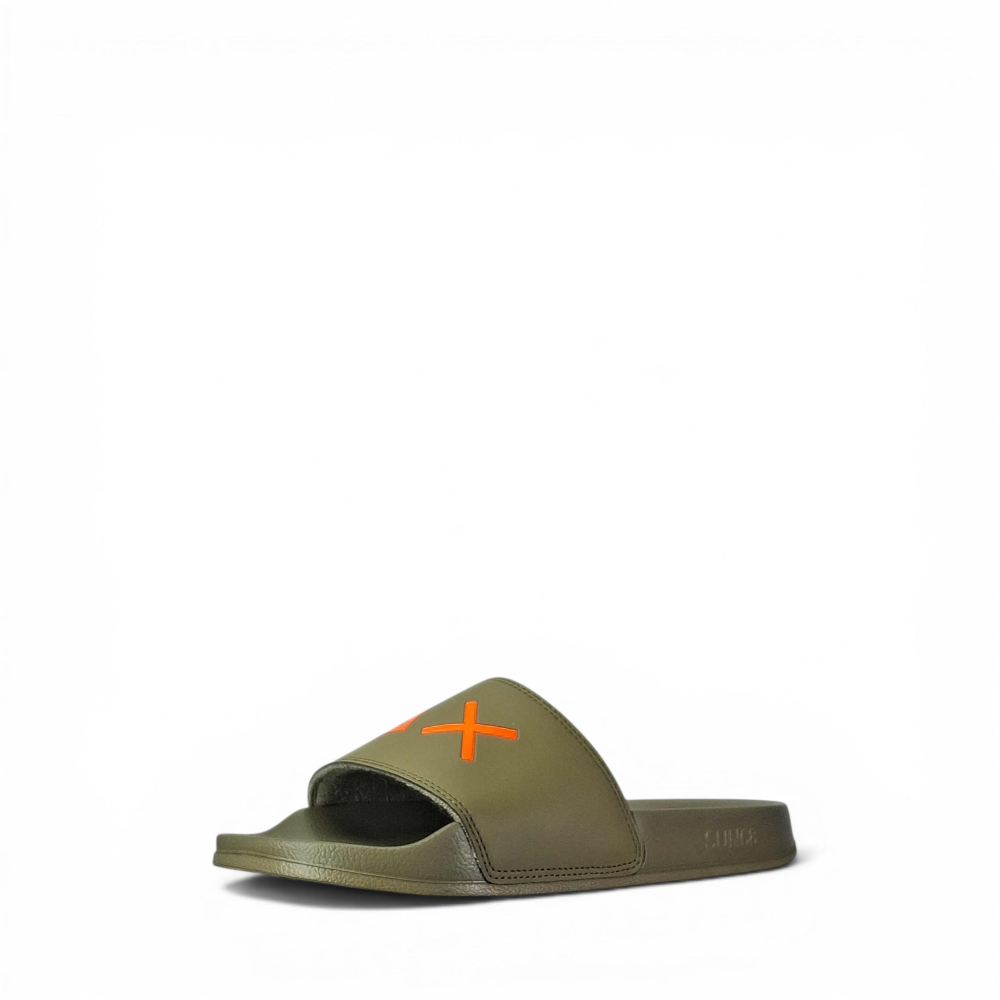 Sun68 Slippers Logo Ciabatte Basse da Uomo – BX36110 MILITARE