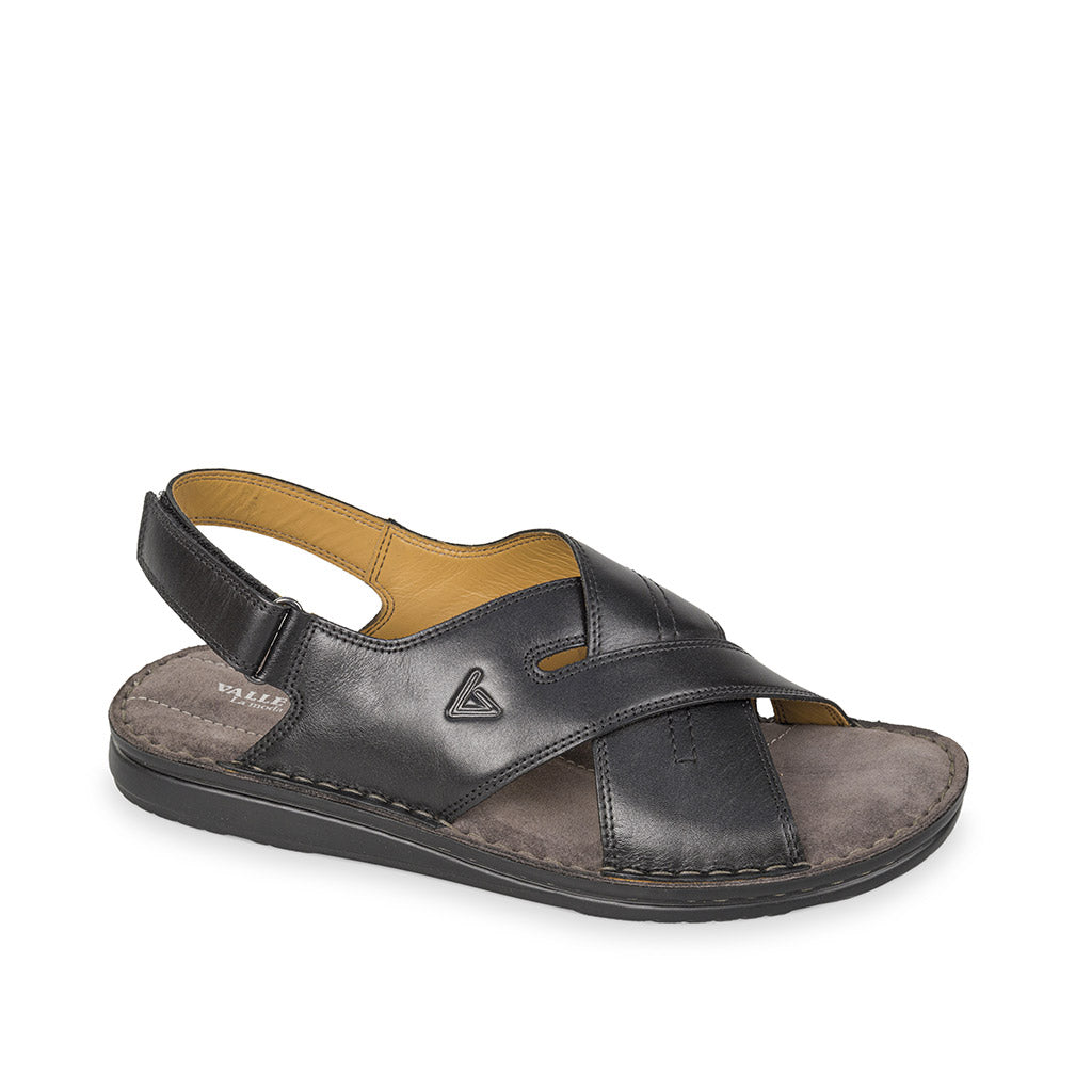 Valleverde Sandali Aperti da Uomo – Nero