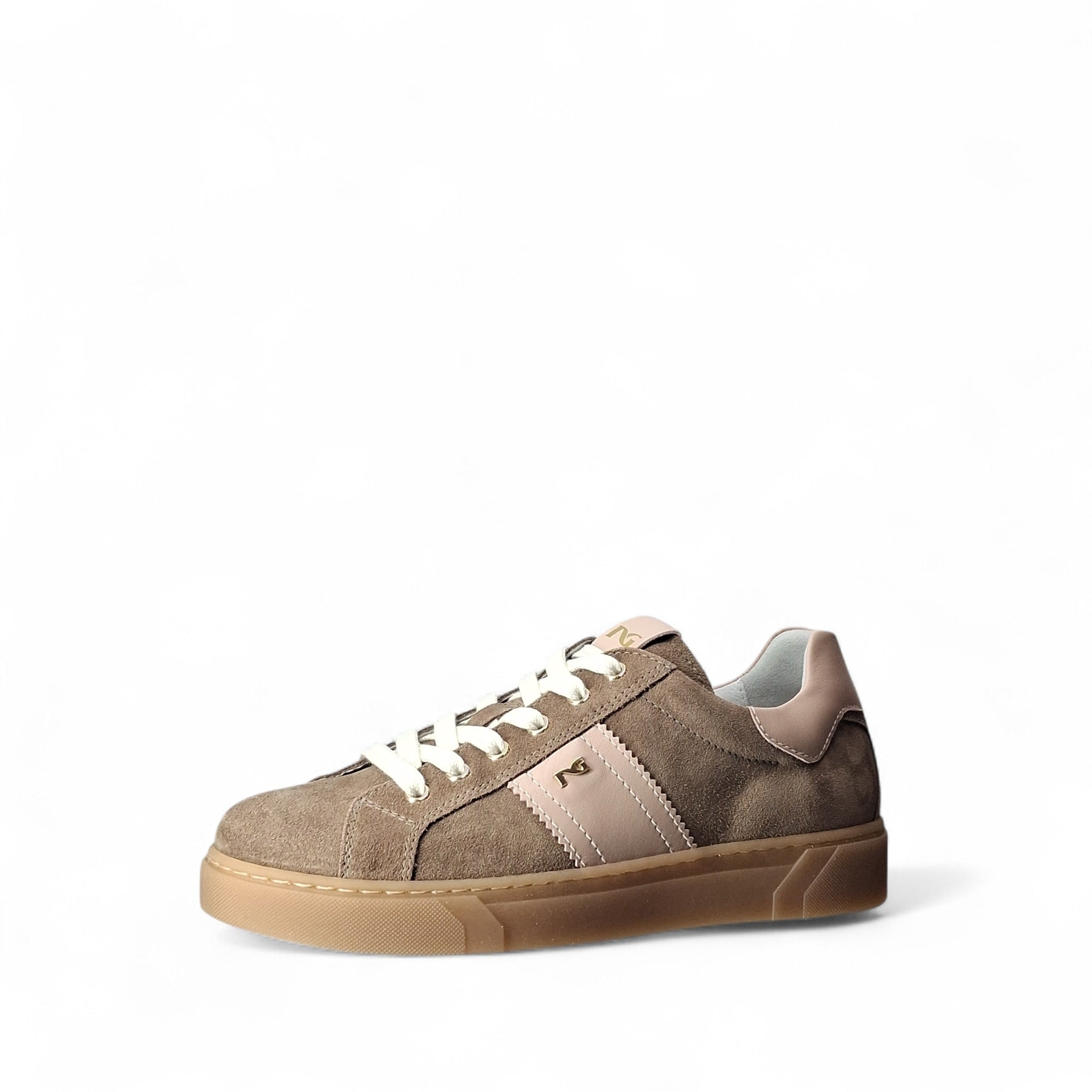 Nero Giardini Nora Sneakers Basse da Donna – Marrone - E613005 D 442