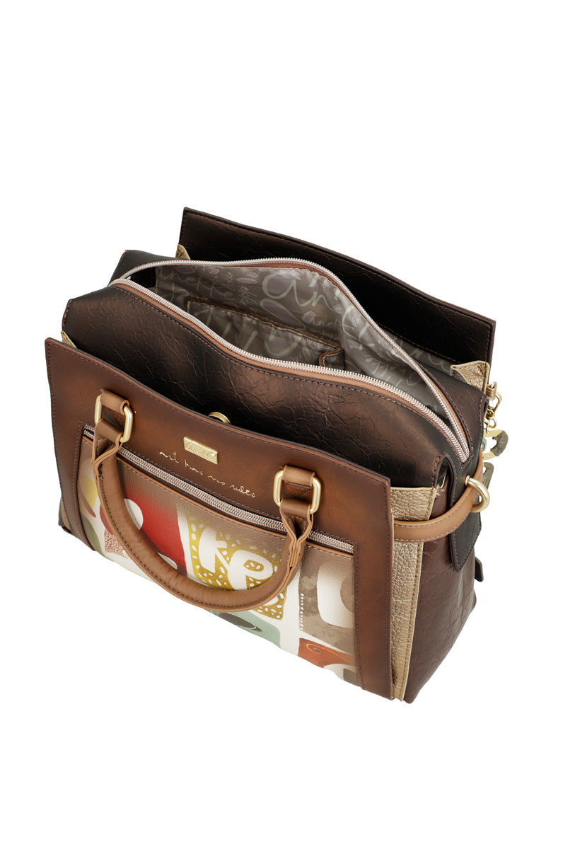Anekke Bolso De Asa Corta . da Donna – Marrone - 42701-151