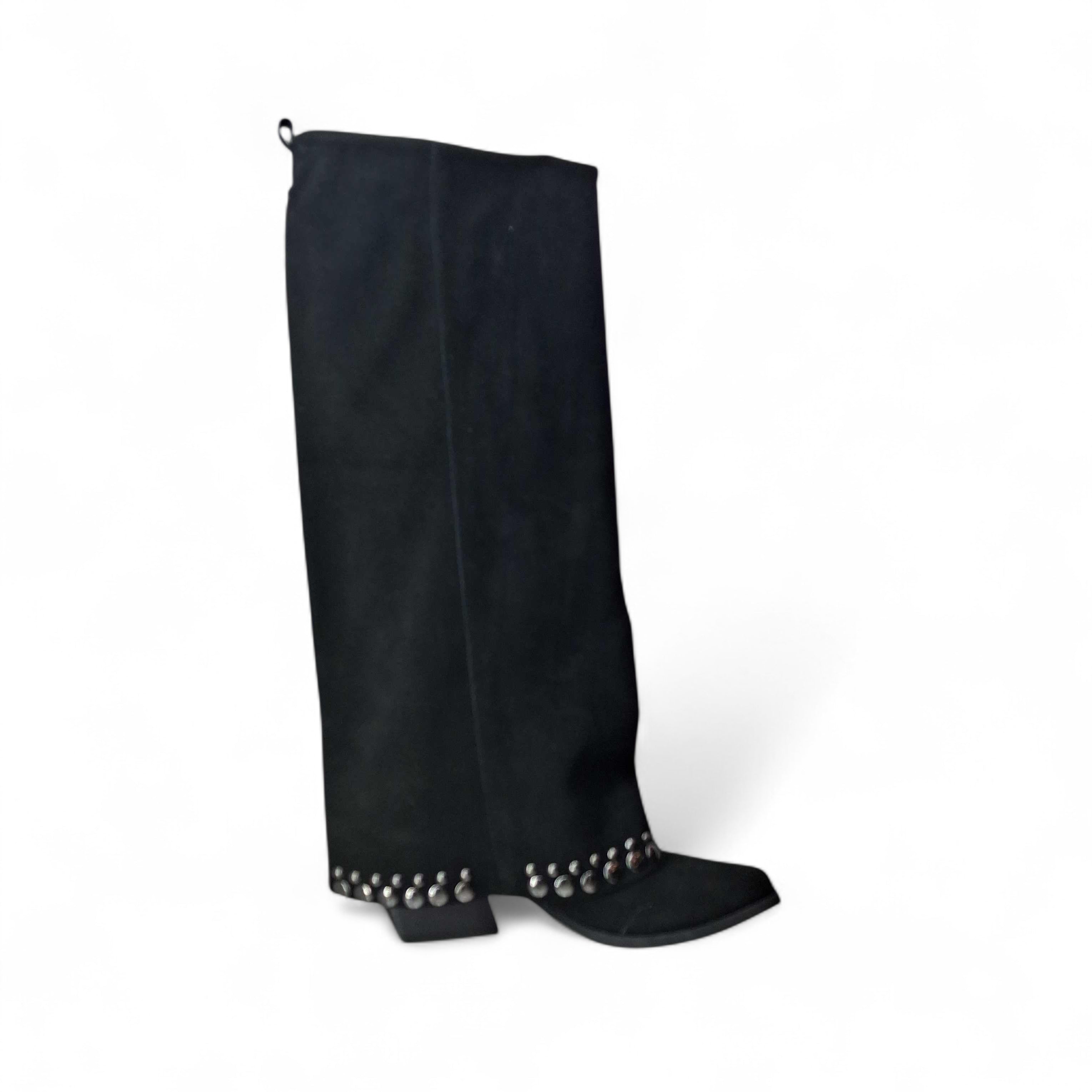 Kammi Stivali con Tacco Stivale Donna da Donna – Nero