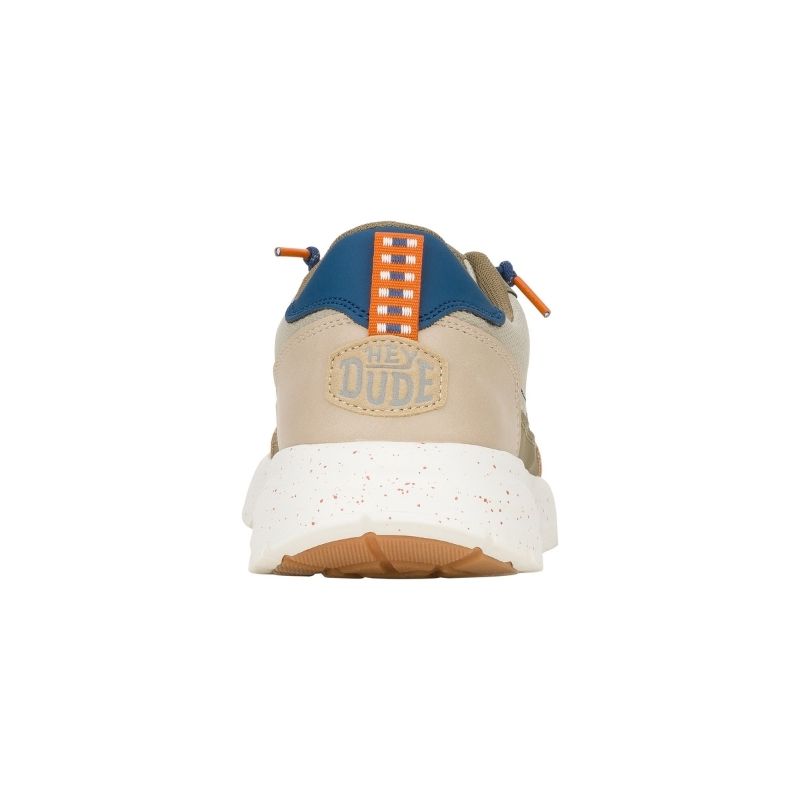 Dude Sneakers Basse Sirocco Alta Leisure da Uomo – Grigio