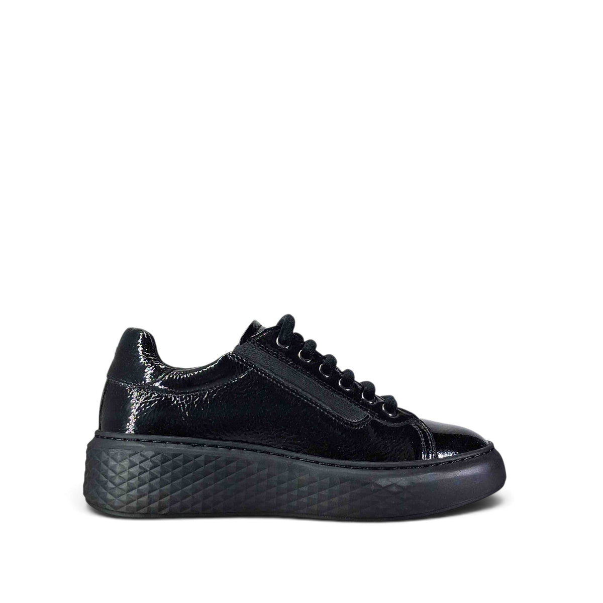 Cinzia soft Goat temuco + elastic black Sneakers basse da Donna – IV8025610 001