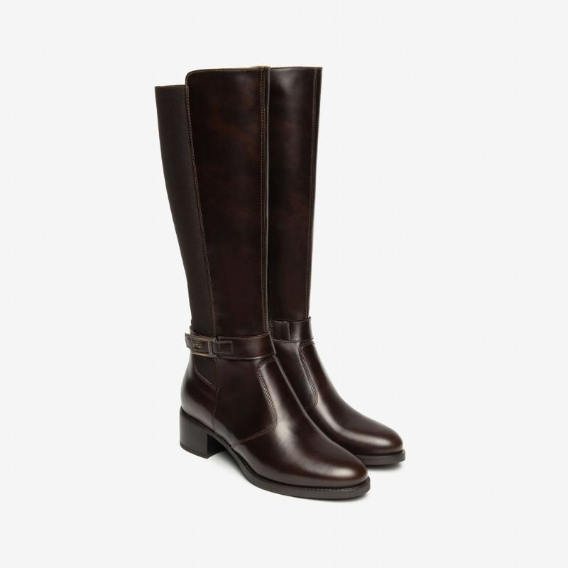 Nero Giardini Stivali senza Tacco da Donna – Marrone