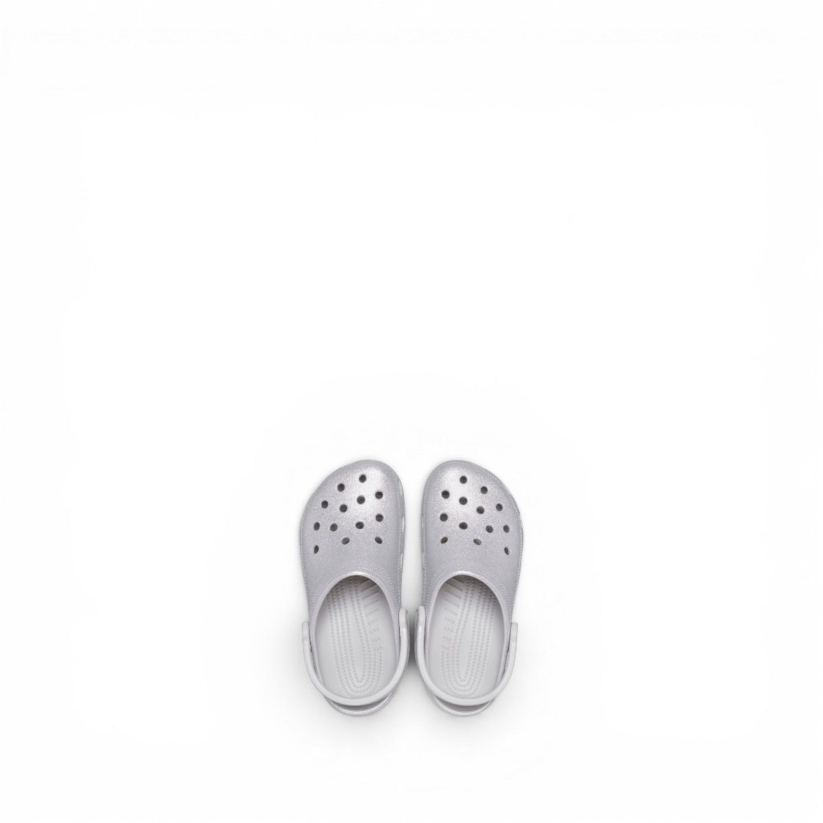 Crocs Calssic Glitter Clog W Ciabatte In Gomma da Donna – 205942 SIGL
