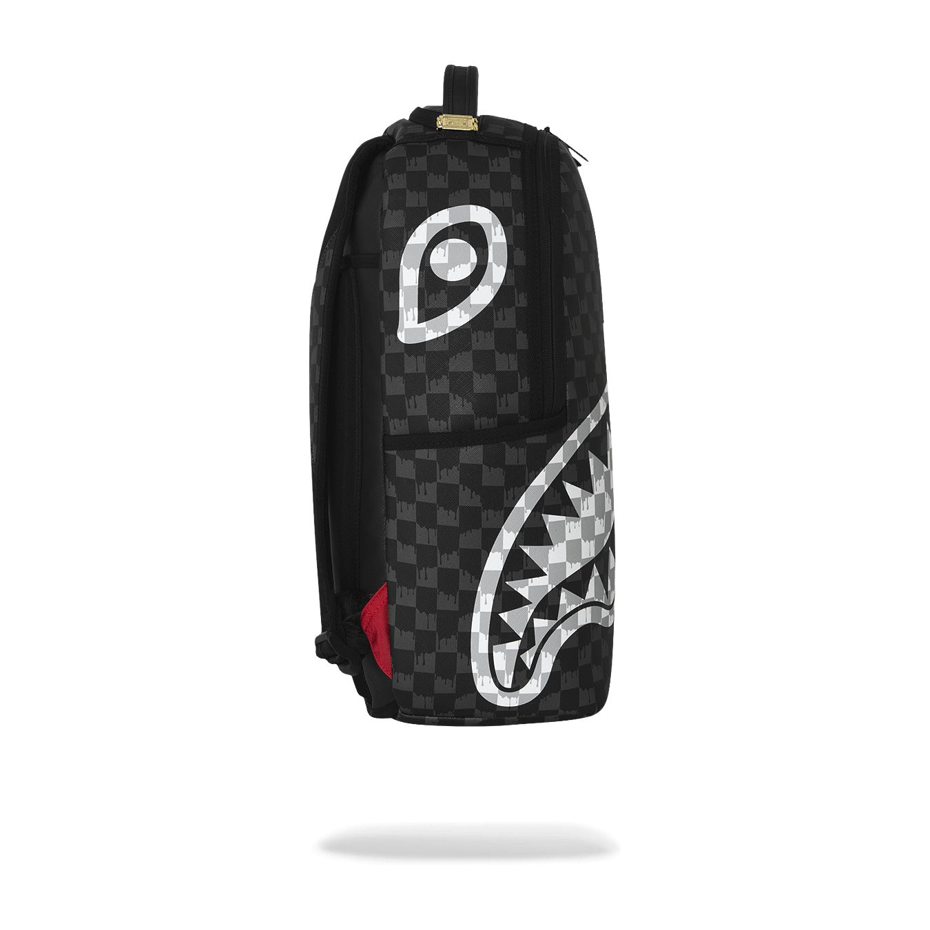 Sprayground Black and white drip check Zaini streetwear da Uomo – 910B8553NSZ