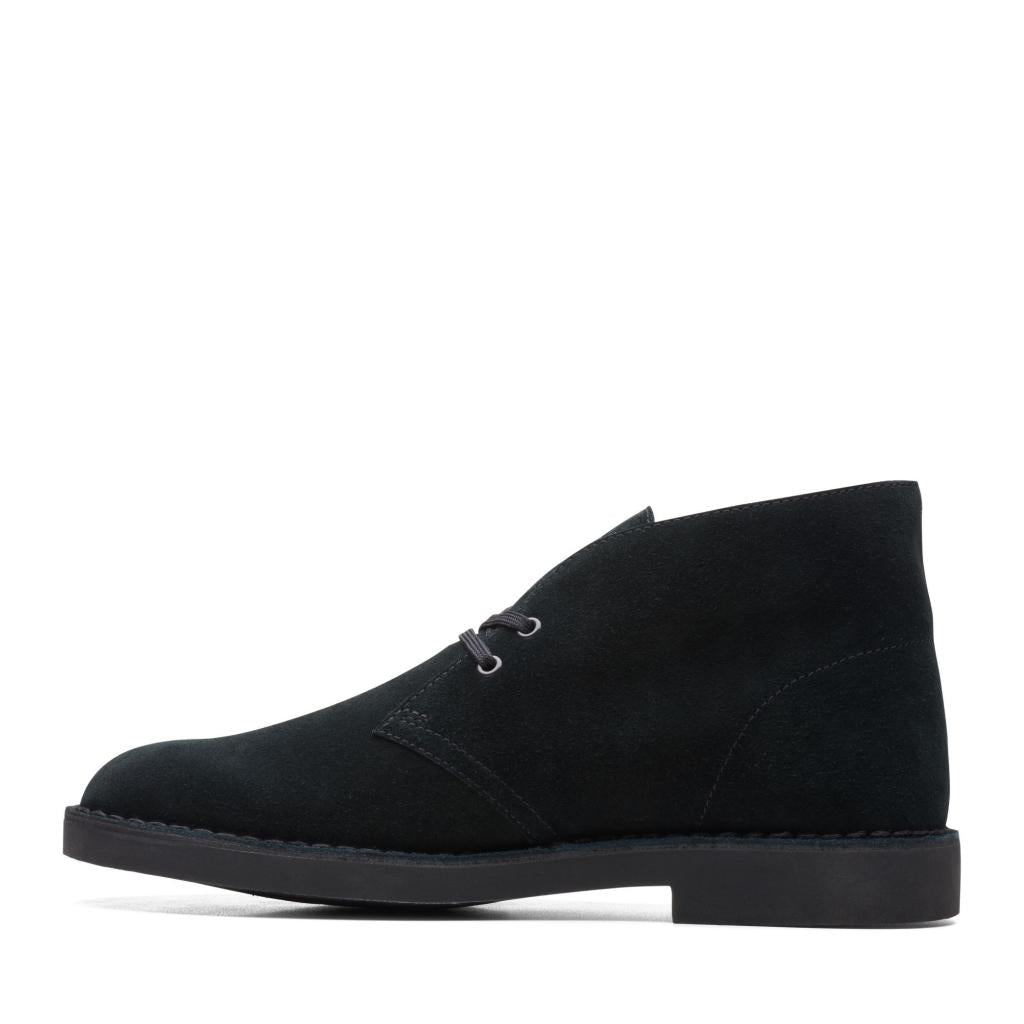 Clarks Stivaletti Stringati Desert Boot da Uomo – Nero