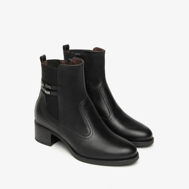 Nero Giardini Stivaletti con Tacco da Donna – Nero