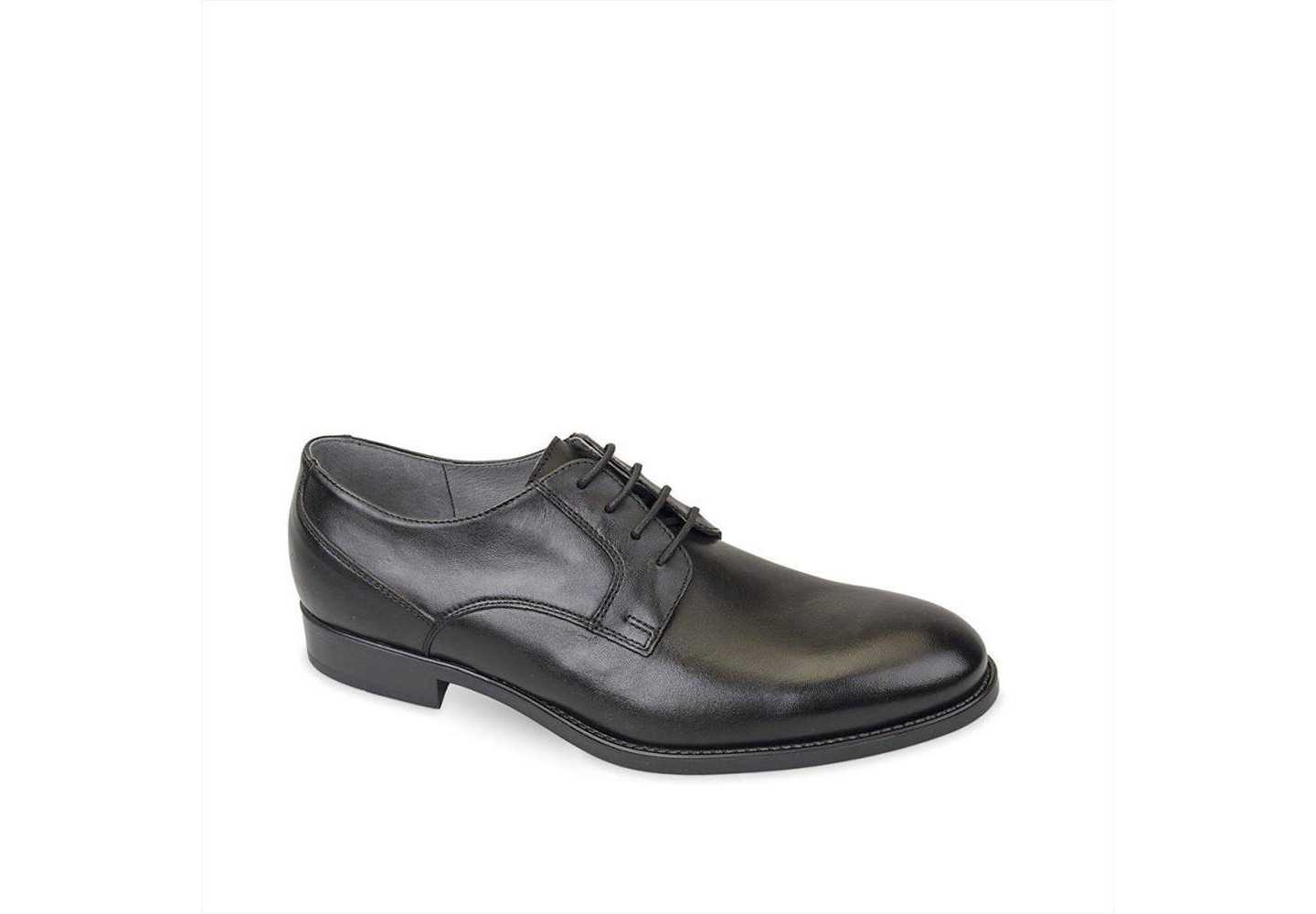 Valleverde Scarpe Basse Stringate da Uomo – Nero