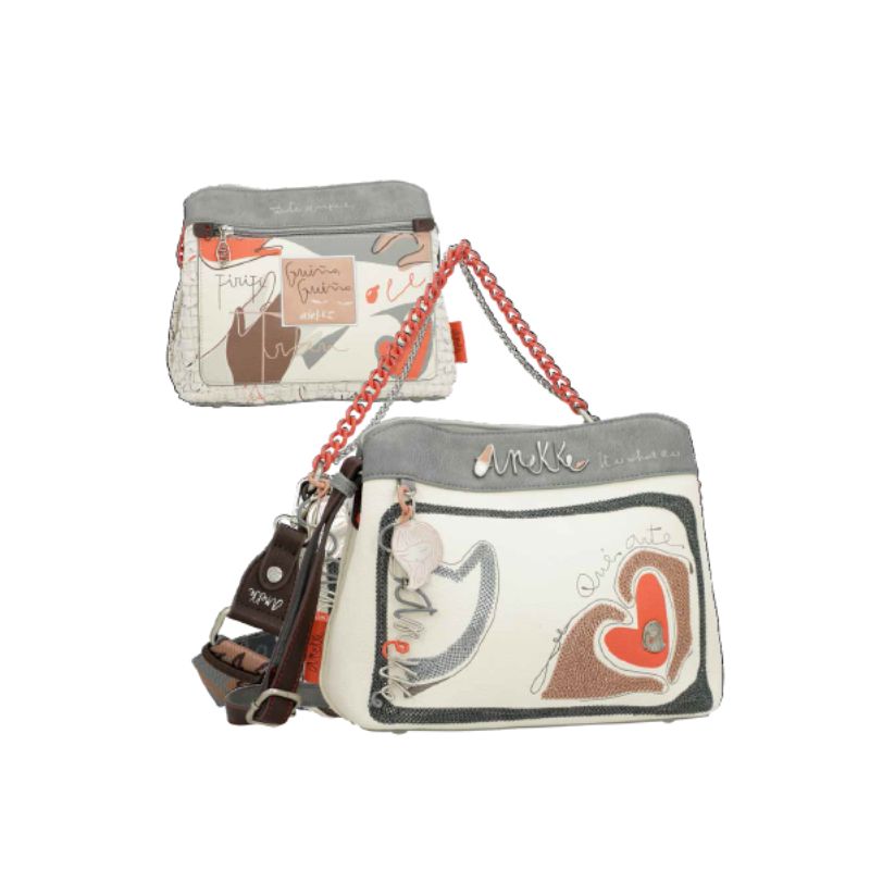 Anekke Shopping Strutturate Bolso Bandolera da Donna – Multicolor