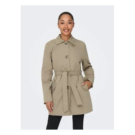Jdy Isadora Trench da Donna – Weathered Teak – 15338506